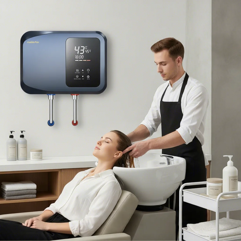 Customizable Storage Electric Water Heater 220v Electric Hot Water Shower Heater Barbershop Electric Water Heater