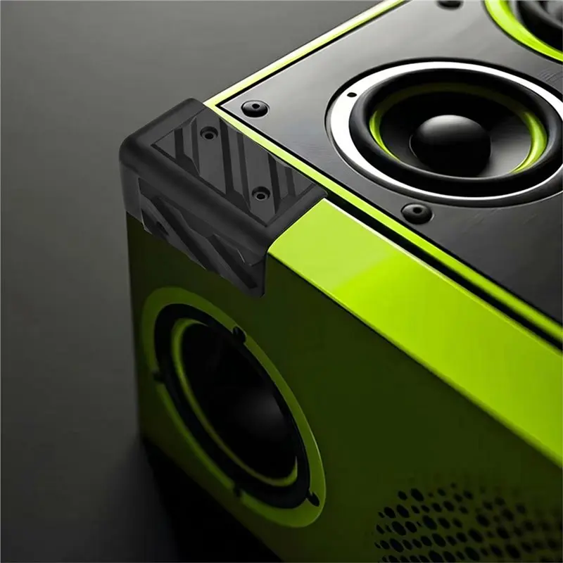 B03B-For Audio Equipment Speakers Corner Protectors 12Pcs Plastic Guard Cabinet Edge Covers For Amplifier Box
