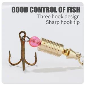 مجموعة إغراء صيد الكربيد من 5 قطع طقم طعم لسمك القاروص والسلمون المرقط والسلمون أعلى 8 مبيعات مقابل فاكتور 5-سلسلة باس - رقم 8