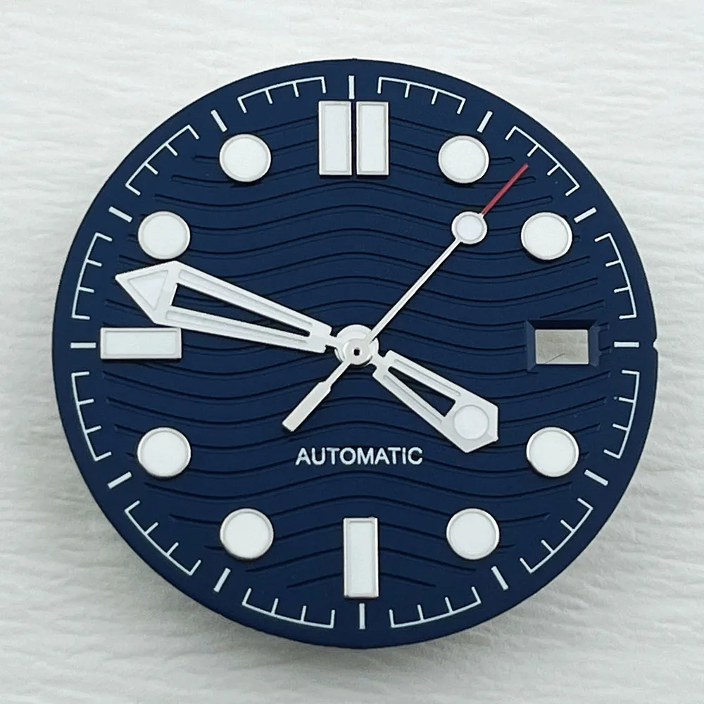 قرص NH35 قرص ساعة رجالي مخصص قرص الشعار مناسب لأدوات إصلاح ملحقات ساعة الحركة NH35