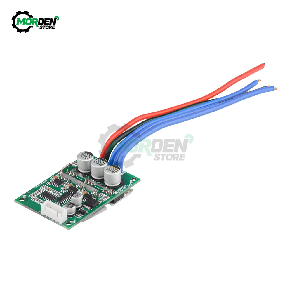 DC 12V-36V 500W High Power Brushless Motor Controller Driving Board Module Without Hall Power Supply Accessories