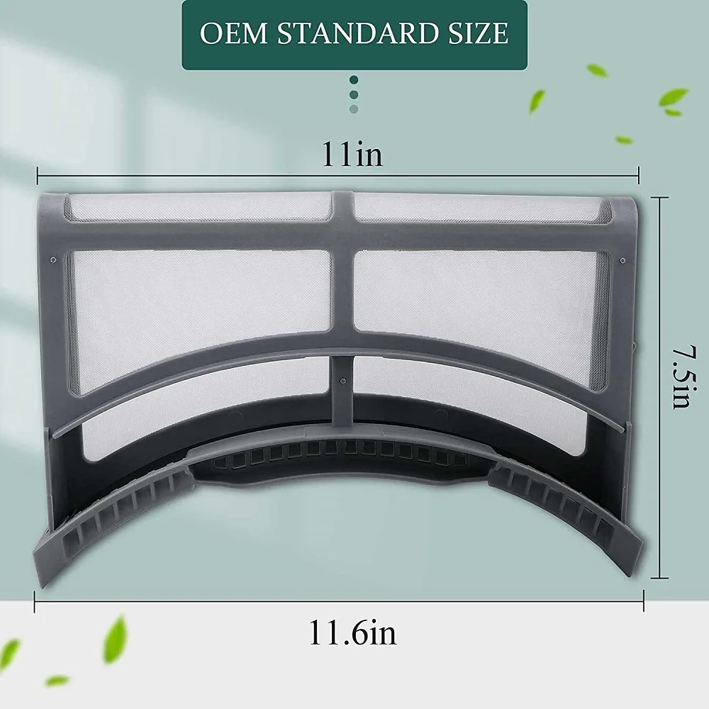 DC61-02595A Dryer Lint Filter Case Screen Compatible with samsung Dryer 2069505,AP4578777,PS4206799,EAP4206799