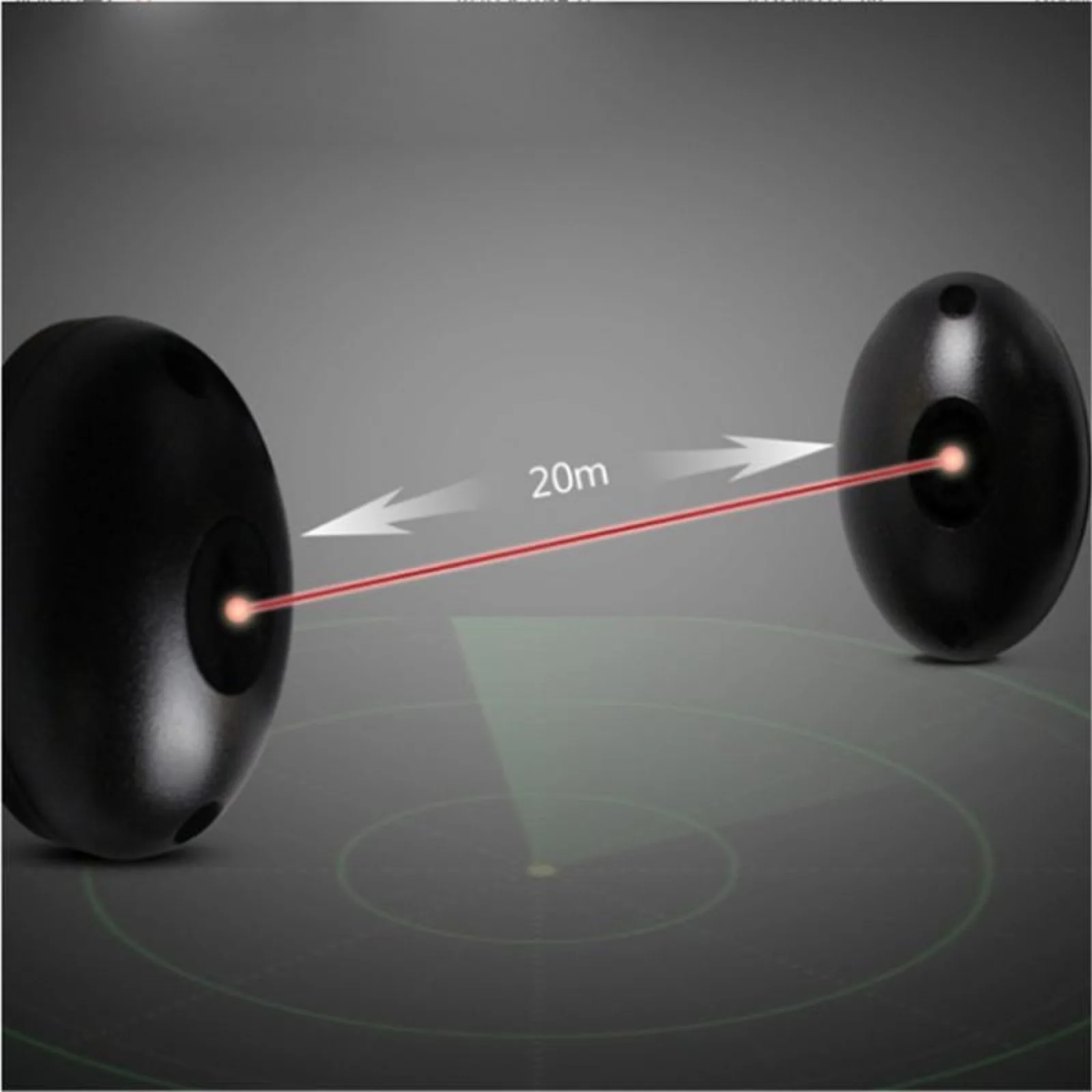 20M Single Beam Infrared Sensor Detector Alarm Photoelectric Infrared Laser Sensor Anti Theft Gate Guard Home Security System