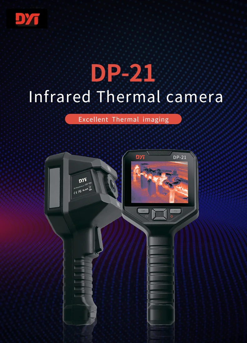 Dytspectrumowl 320*240 Resolution Handheld Thermal Imaging Camera DP-22 Thermal Camera  for Water Leakage Inspection