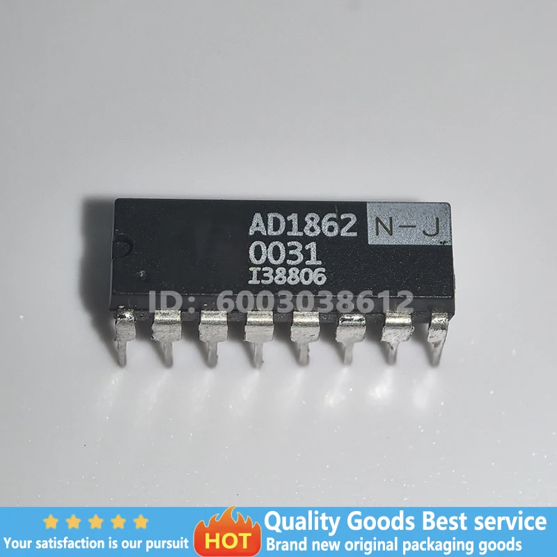 

1 шт./лот, оригинальный новый AD1862N-J AD1862N DIP-16 на складе