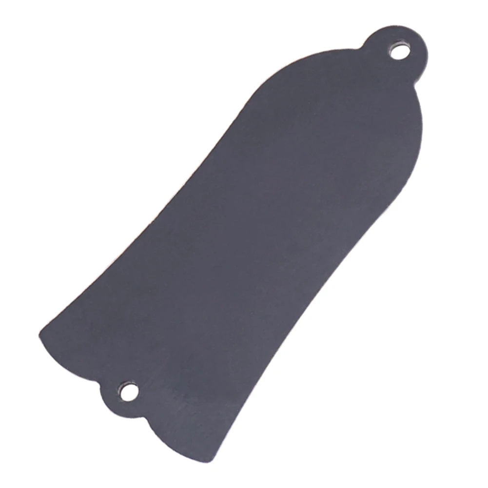 Truss Rod Cover Black PVC Truss Rod Cover for Gibson for sg LP Electric Guitar Bass 2 Holes Compact and Lightweight