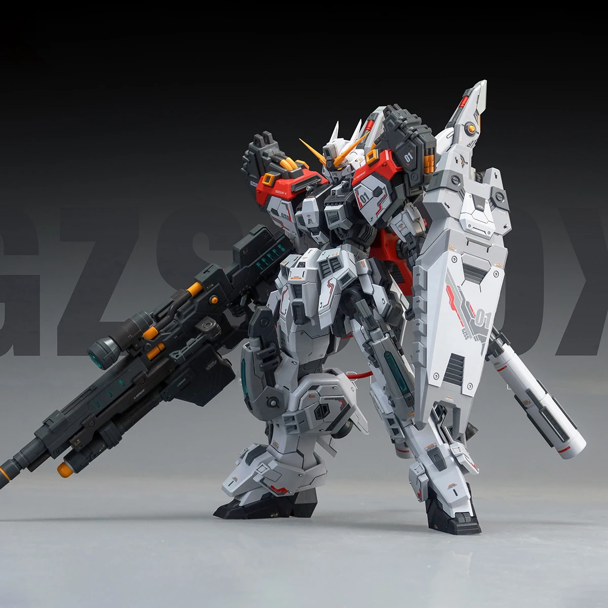 �y�Z�[�����zHIPLAY ZZA ���f�� GZSS-OX01 REGUS 1/100 �X�P�[���g�ݗ��ă��f���L�b�g