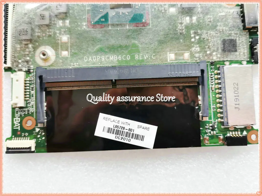 For HP Chromebook 14-CB Laptop Motherboard 14-CB161WM 14-CB163WM 14-CB164WM 14-CB181NR 14-CB182NR DA0P9CMB6C0 L65728-601