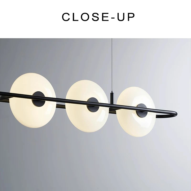 Moderne lichte luxe aluminium plafondkroonluchter met glans Geschikt voor woonkamer, slaapkamer Interieurverlichting