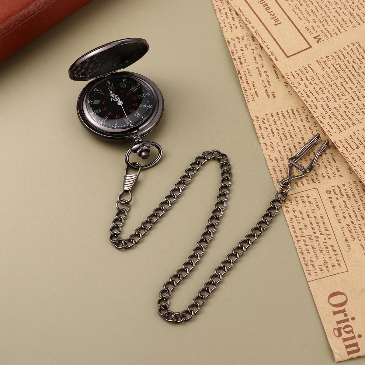 

Two-sided Light Pocket Watch Watches for Men Retro High Quality Quartz