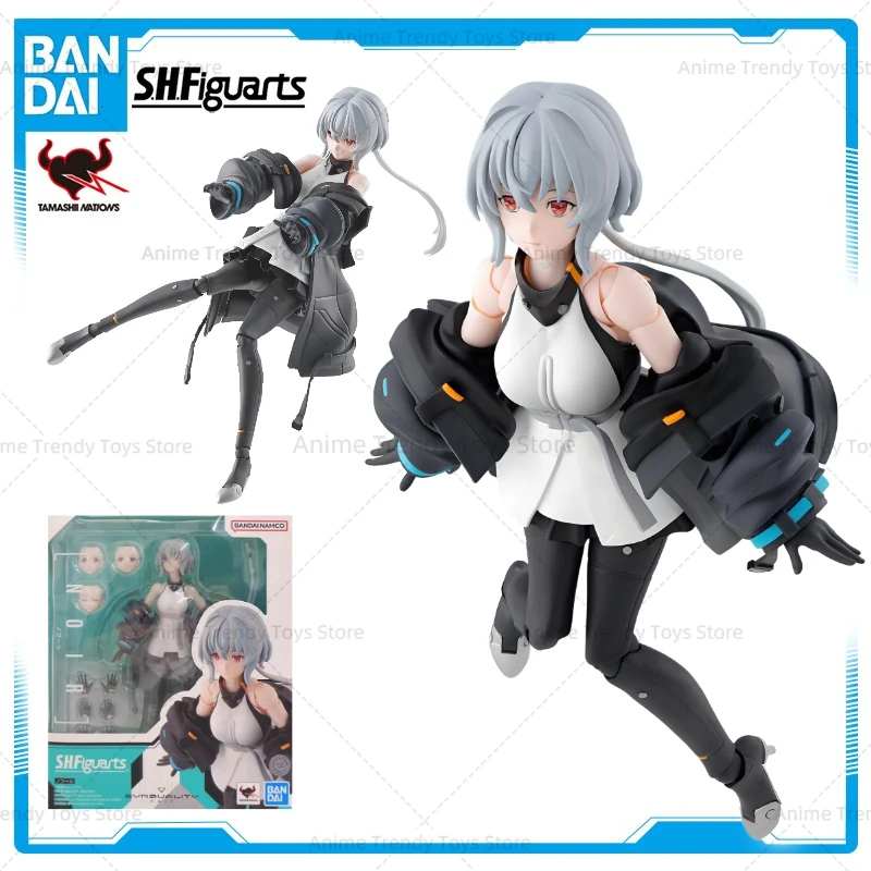 

In Stock Bandai Model Synduality Noir Anime Figure SHF NOIR Action Figure Collectibles Toys For Boys Gift WY