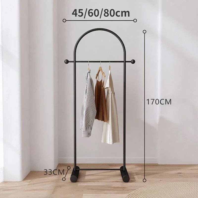 Hanging hanger floor to bedroom corner coat rack indoor hanging hanger storage rack floor pole type clothes rack for home