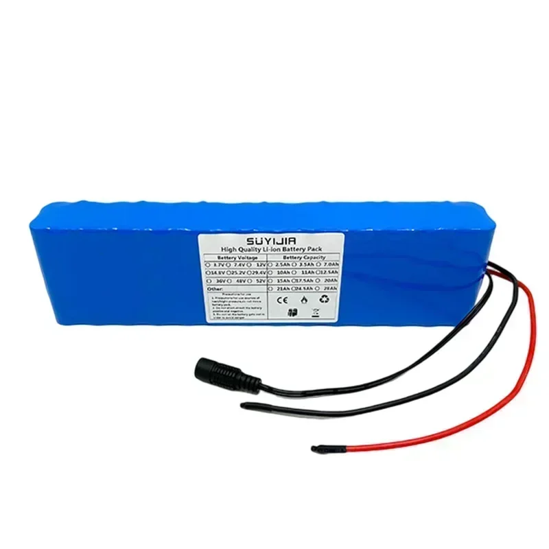 New 52V 14S2P Power Lithium Battery 18650 Rechargeable Lithium Battery Pack 7000mAh1000W Suitable for Electric Scooter Bicicleta