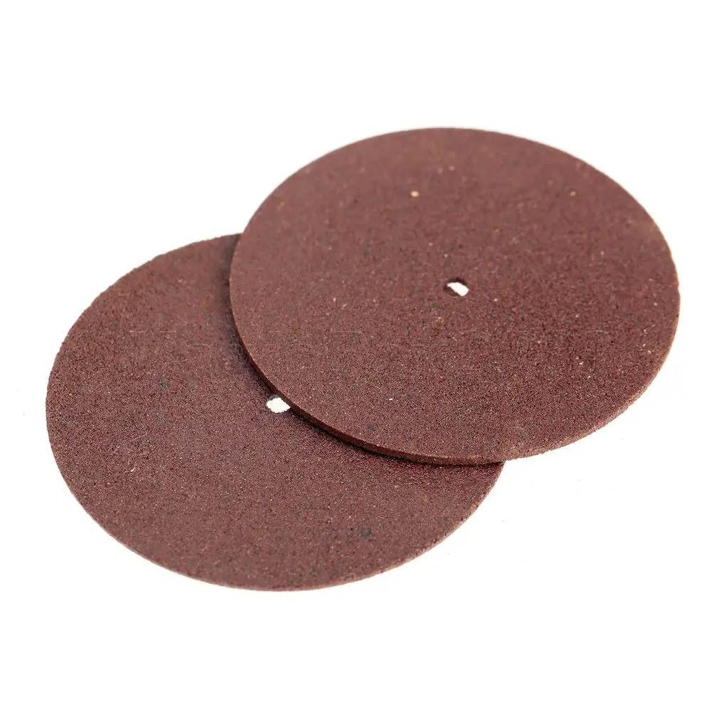 35* 22mm Resin Cutting Discs with 3.1mm Mandrel 28000RPM Reinforced Cut Off Grinding Wheels Rotary Blade Disc Tool Metal Cutter