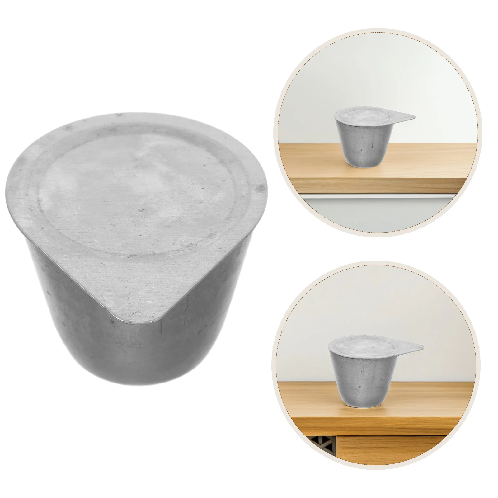Nickel With Lid High Temperature Resistant Small For Chemical Analysis Alloy Melting Casting Lab nace Diy Craft Jewelry