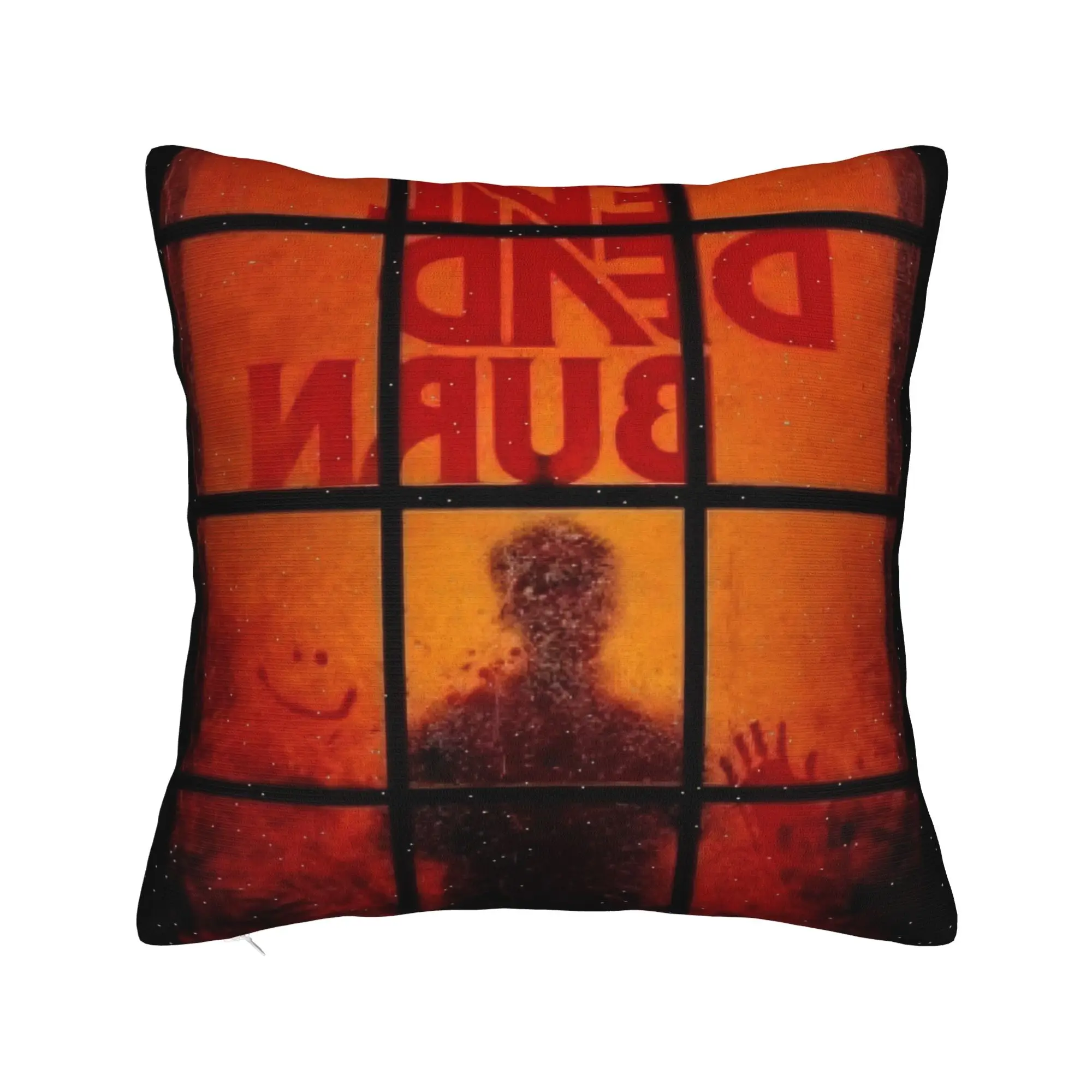 Decorative Pillow Covers Evil Dead Burn Merch Home  Pillow Case Cover Square Style Multi Size