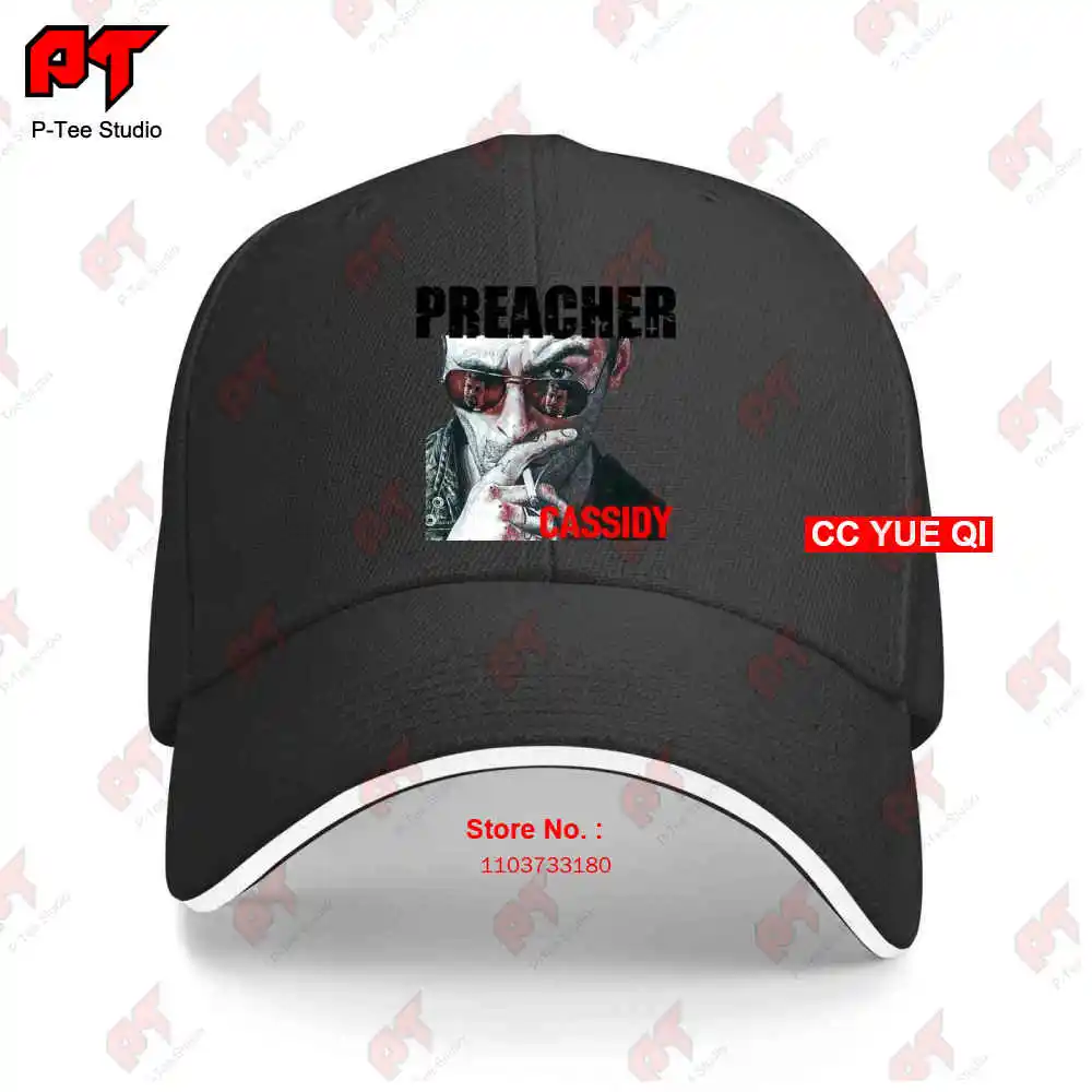 Preacher topi Cassidy Vampire Jesse Tv seri bisbol topi truk HFW4