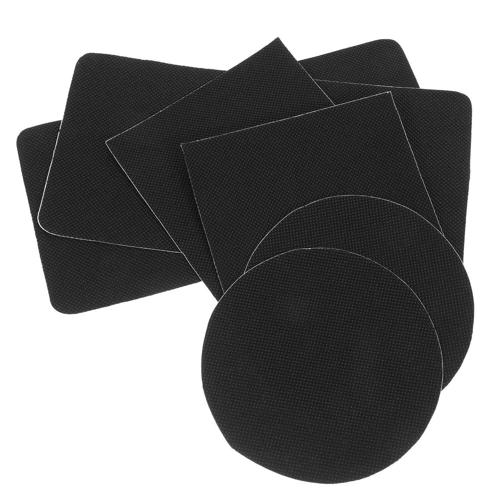 

6Sets Trampoline Patch Repair Kit Self-Adhesive for Trampoline Mat Holes Tears Round Square Rectangular Repair Patches