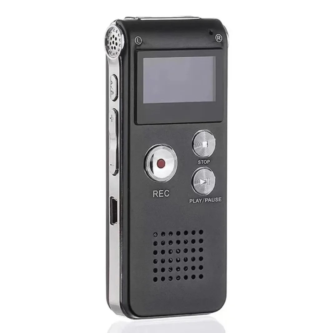 Cheap and User-Friendly Digital Recorder Supporting up to 1536kbps Mini Recorder Upgraded To MP3 and USB with Playback Functi