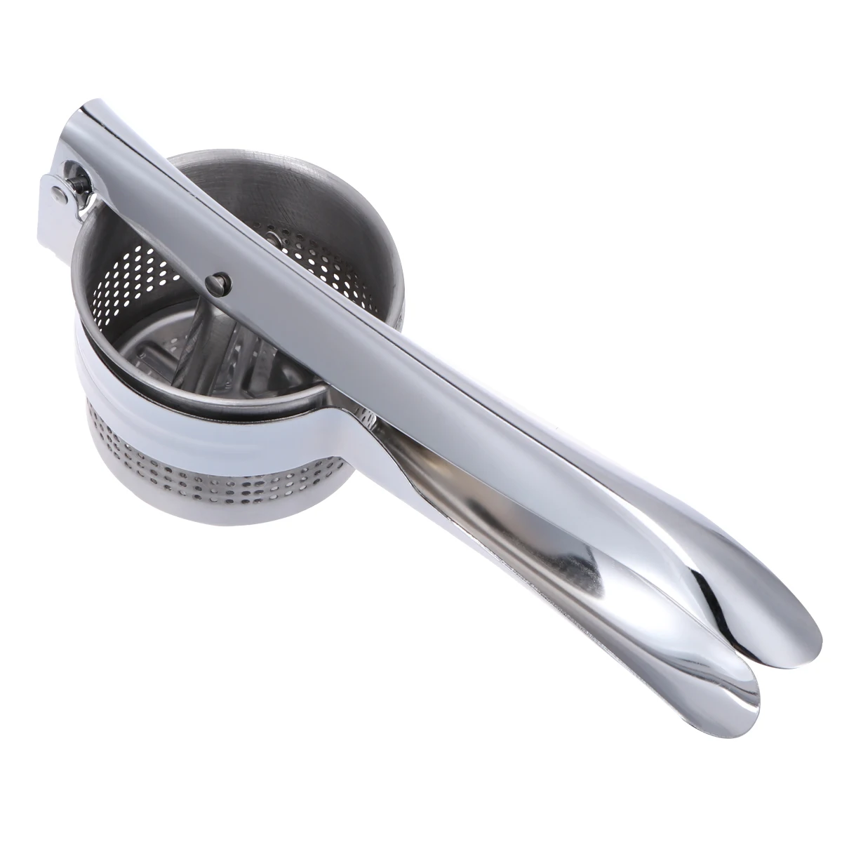 

Stainless Steel Potato Ricer Fruit Squeezer Press Large Masher Manual Juicer Veggie Gadget Kitchen Tool Food Pressing Device