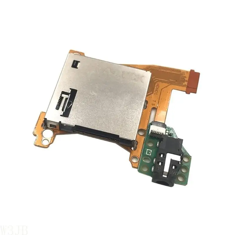 W3JB Ersatz-Kopfhörer-Audio-Buchsenplatine/Spielkarten-Slot-Leser für NS SwitchLite – Detail 7
