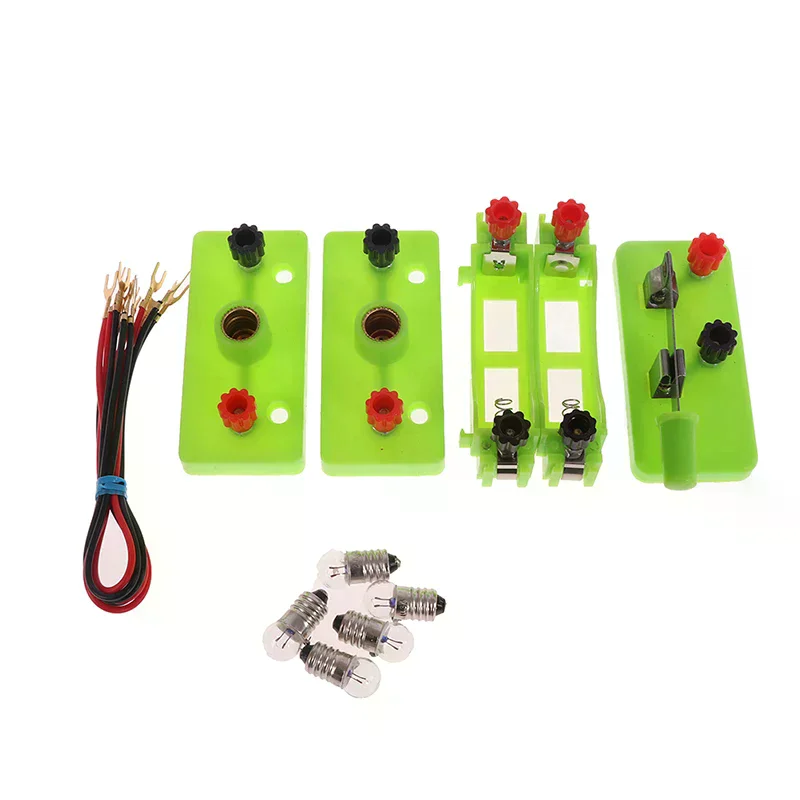 Kids Basic Circuit Electricity Learning Kit Physics Educational Toys