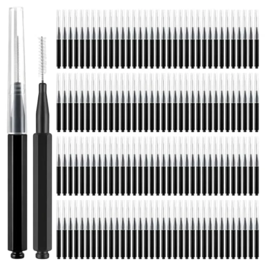 120 Pcs Interdental Brushes, Interdental Brushes Dental Cleaning Tools, Disposable Braces Brush for Teeth Interproximal Dental