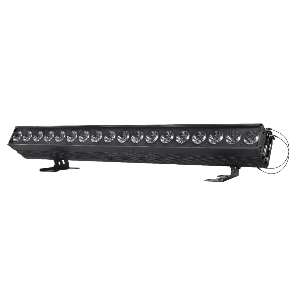 for Seamless splice pixel bar DMX512 control led light 18X30W RGBWAUV wall washer dj stage led light