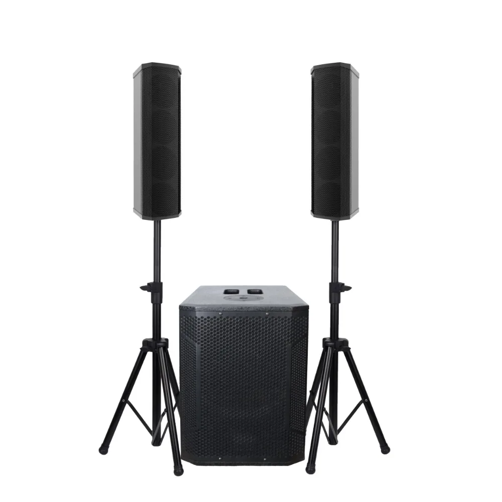 

WI312AD Professional stage DJ party Hometheater Subwoofer Speaker amplifiers Columnar speakers System