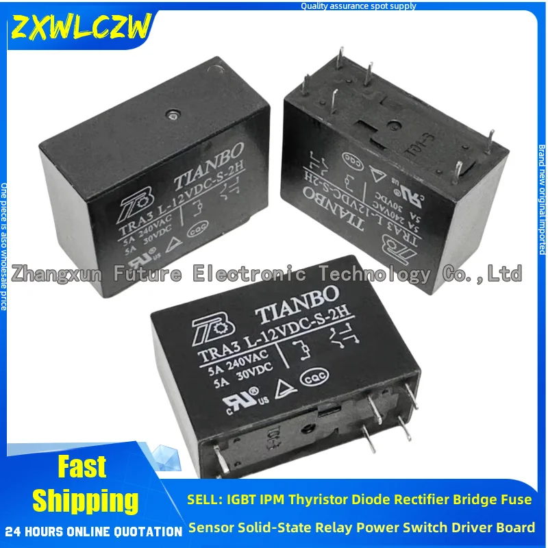 5Pcs/Lot Relay Tra3…