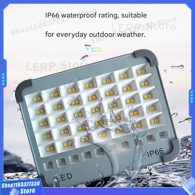 Portable Rechargeable LED Camping Light IP66 Waterproof Suspended Emergency Lamp Solar Powered Outdoor Plastic Hanging