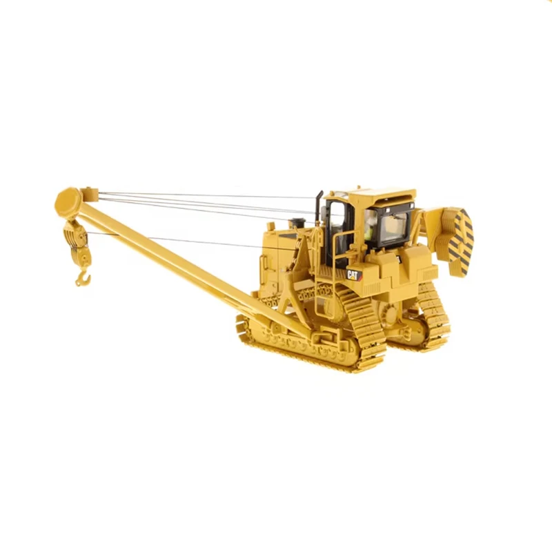 DM دييكاست 1:50 مقياس CAT 587T آلة طبقة الأنابيب سبيكة لودر أطفال بالريموت كنترول نموذج 85272C مجموعة عرض الديكور هدية
