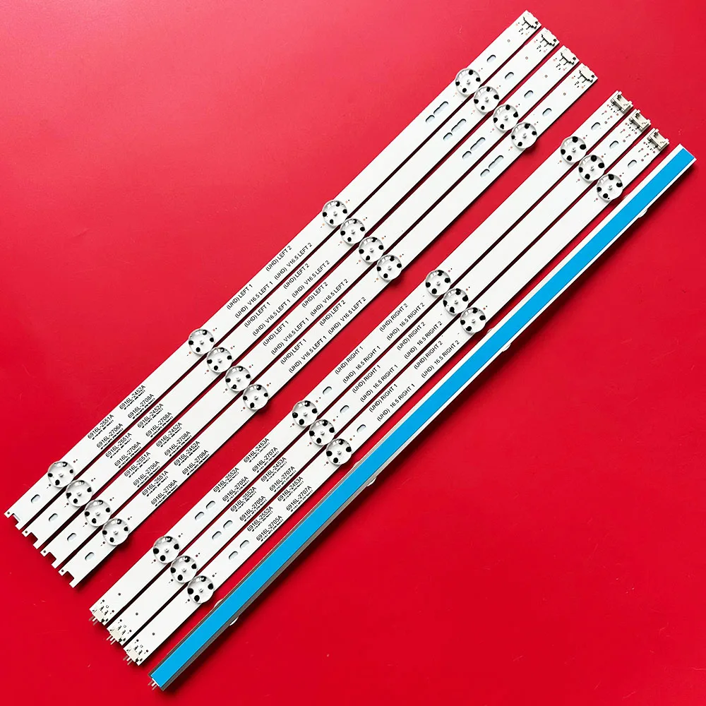 Светодиодная подсветка 1/2TV для 6916L-2551A 6916L-2552A 6916L-2452A 6916L-2453A 49UH676V 49UH650V 49UH6500 49UH661V 49UH668V