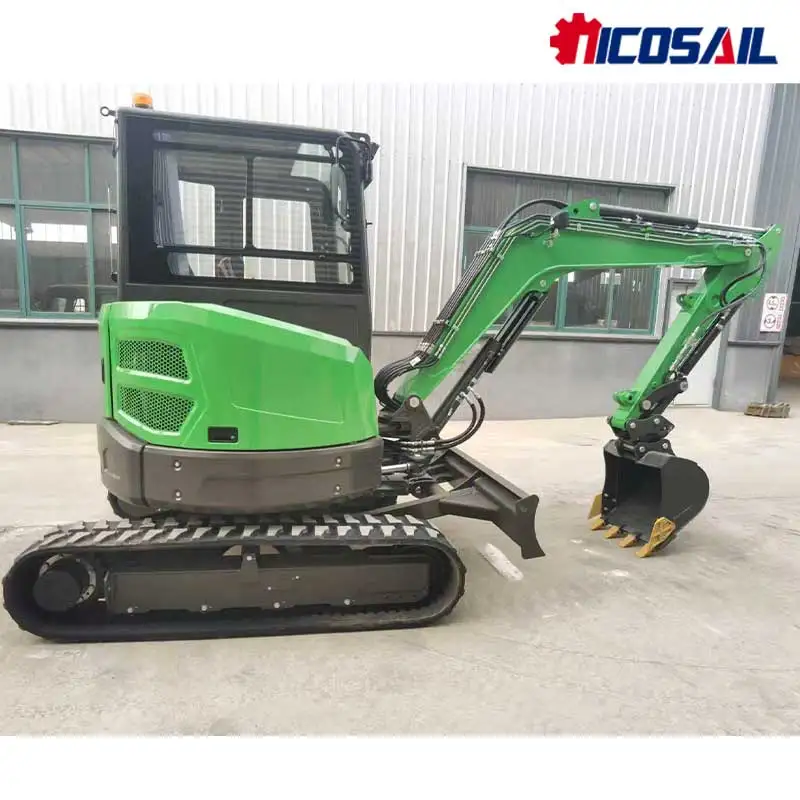 4ton Mini Excavator -  EUR5 Approved for Rough Terrain Construction & Orchard Development Work