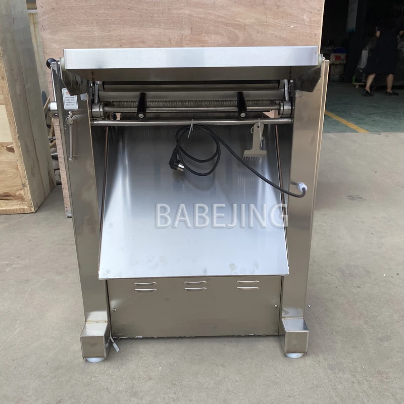 مقشرة لحم الخنزير الأوتوماتيكية بالكامل، آلة قطع لحم البقر ولحم الخنزير من الفولاذ المقاوم للصدأ