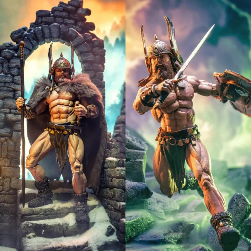 

New In Stock Frank Frazetta Norseman 1/12 Nordic Vikings Scale Action Figure Model Toys Gifts Frazettagirl Collection For Fans