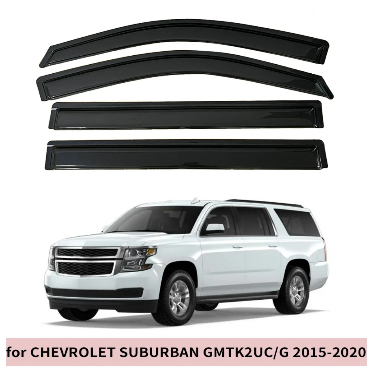 

Для CHEVROLET SUBURBAN 2015 2016 2017 2018 2019 2020 оконный козырек от дождя, боковой дефлектор, защита от атмосферных воздействий, наружное крепление