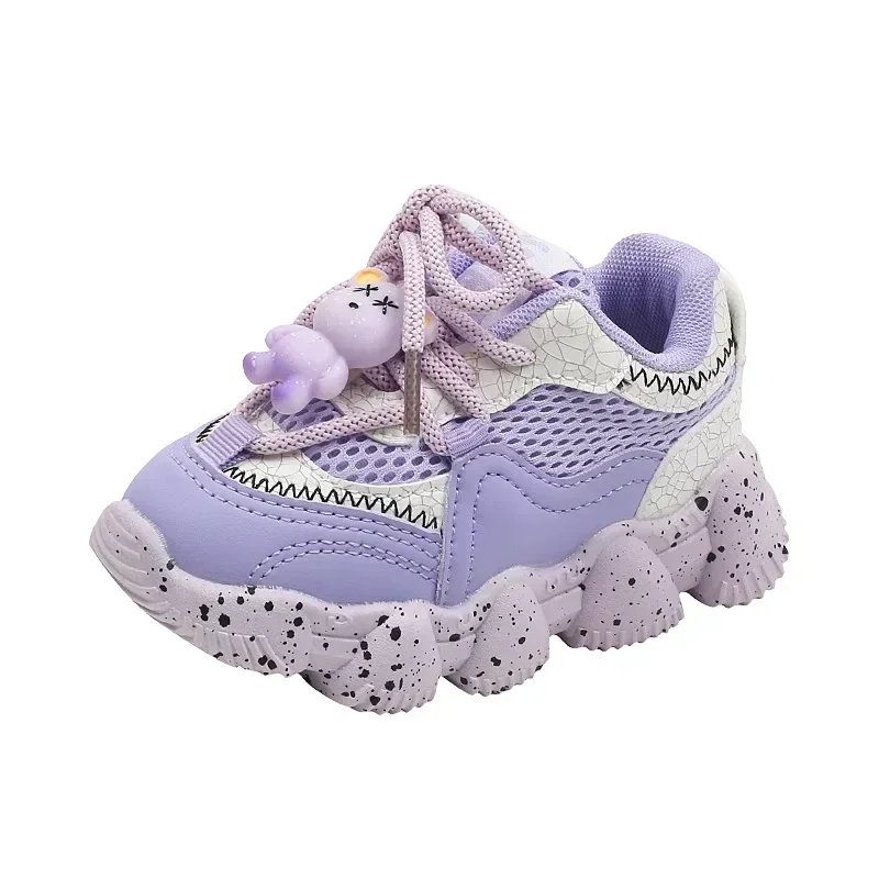 Autunno nuove scarpe sportive per bambini Sneakers traspiranti per neonati Primi camminatori per neonati Scarpe da corsa per neonate Sneakers per