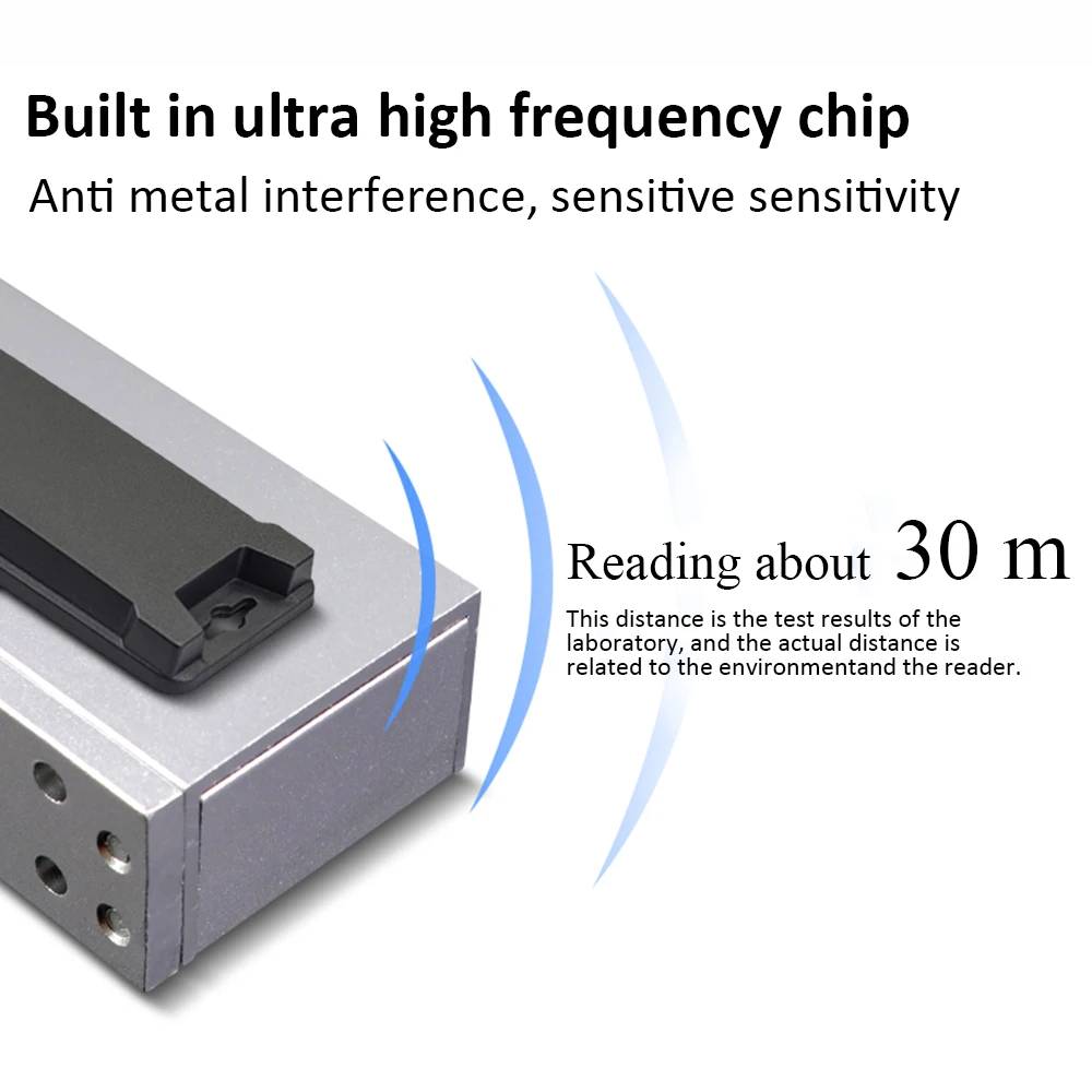 RFID UHF Tag Long Range 30M PC Material Tag 860-960MHz H9 Chip Global Gen2 ISO18000-6C