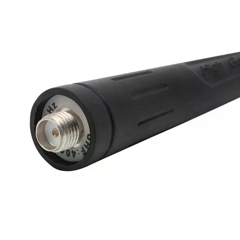 Antena SMA Female High Gain Hitam Untuk Radio Dua Arah Baofeng 888s Walkie Talkie