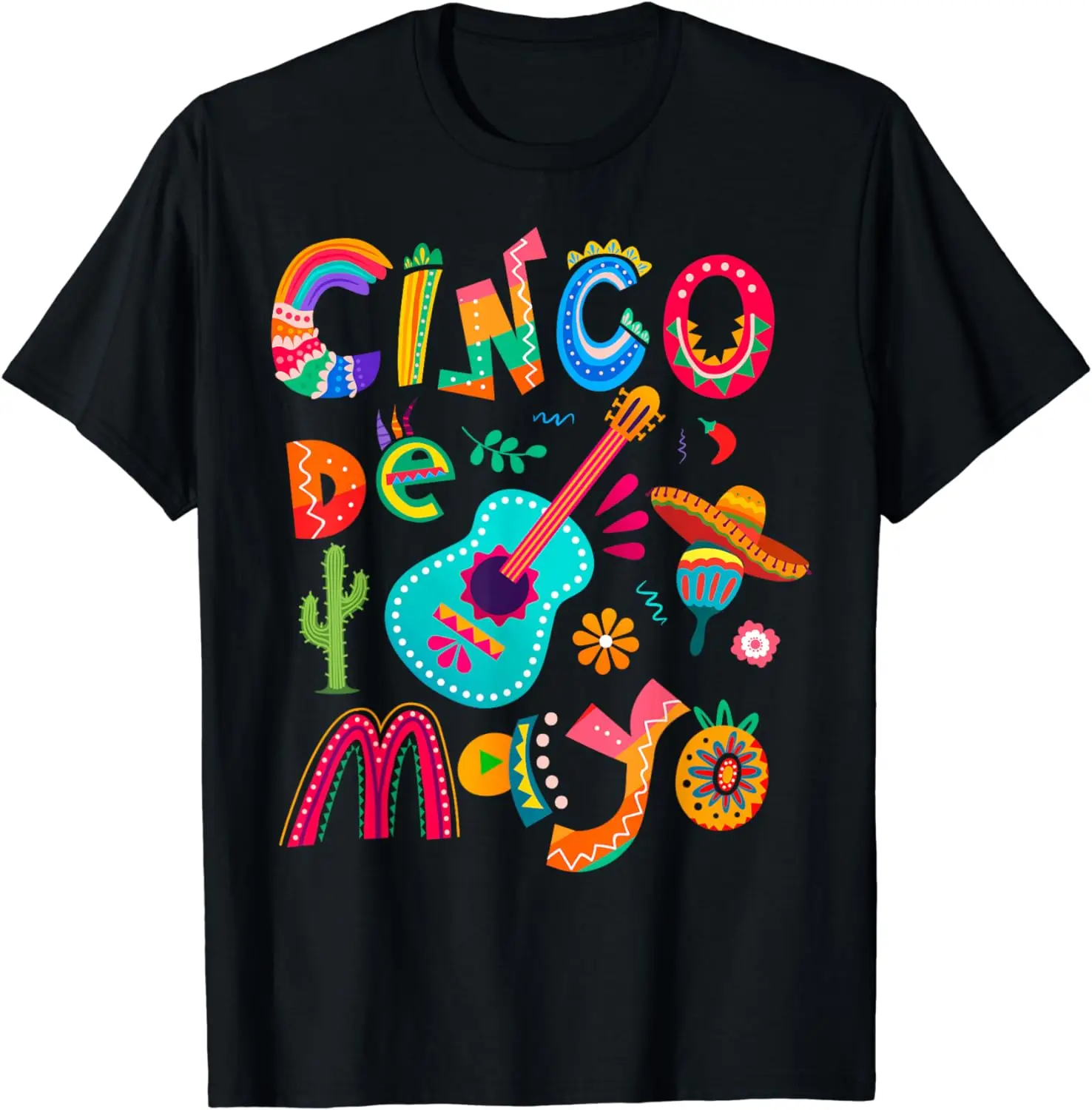 Cinco De Mayo Mexican Fiesta Celebrate 5 De Mayo May Fanny T Shirt Party Top High Quality Cotton Women Men Clothing Shortsleev