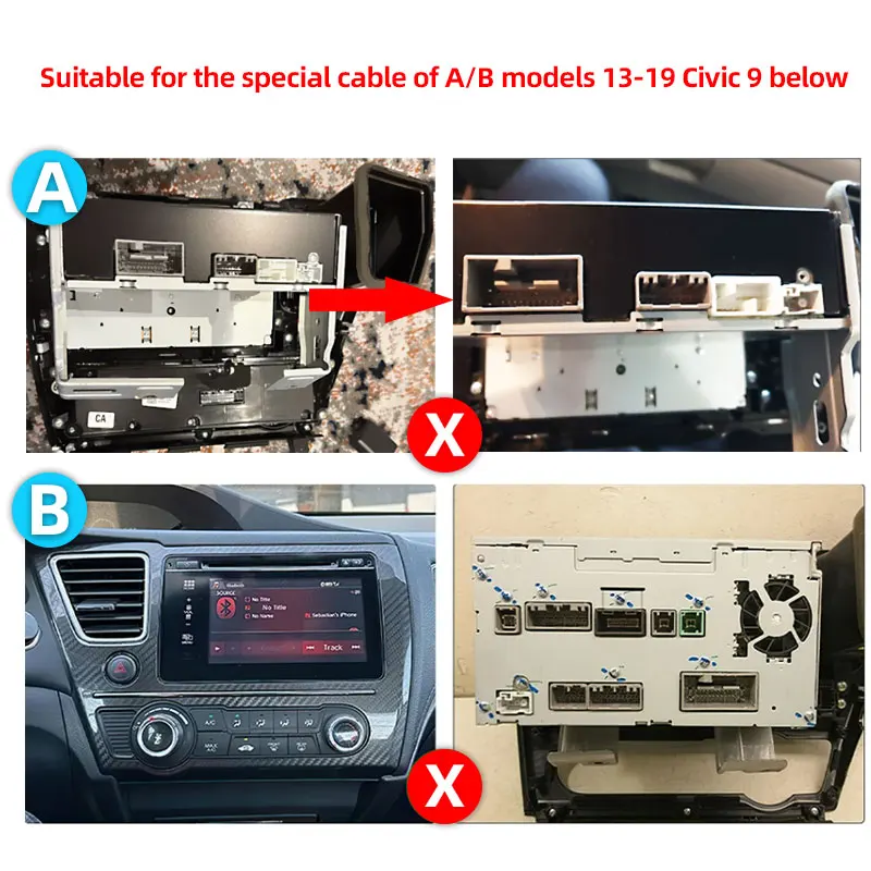 

Special cable suitable for 2013-2016 Civic 9