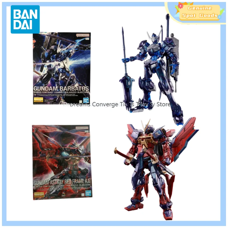 Original Bandai GUNDAM MG BARBATOS ASTRAY RED FRAME KAI CROSS CONTRAST COLORS China Limited Edition Actionfiguren Geschenk für Kinder