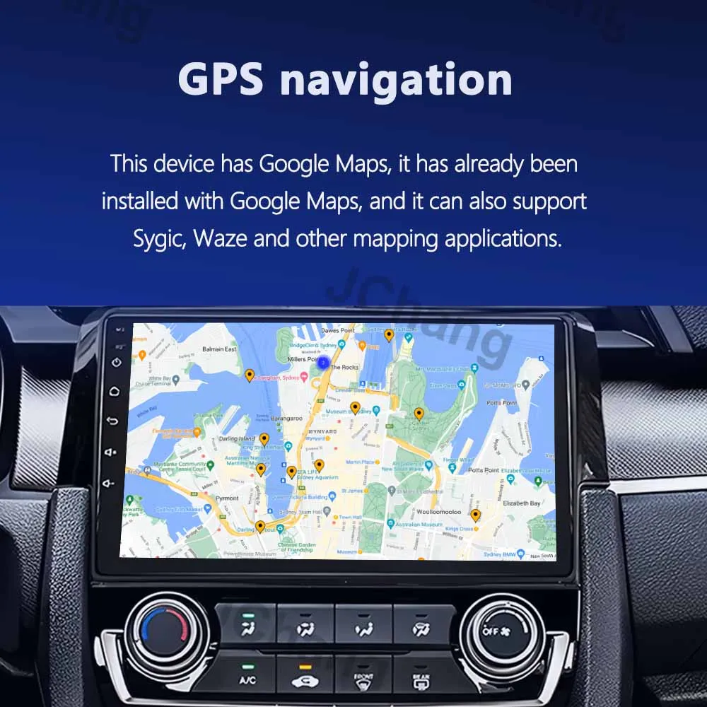 Touch Screen Radio Carplay Android Auto for Ford Fiesta Mk 6 2008  - 2019 Car Multimedia Video Player WiFi stereo Navigation GPS