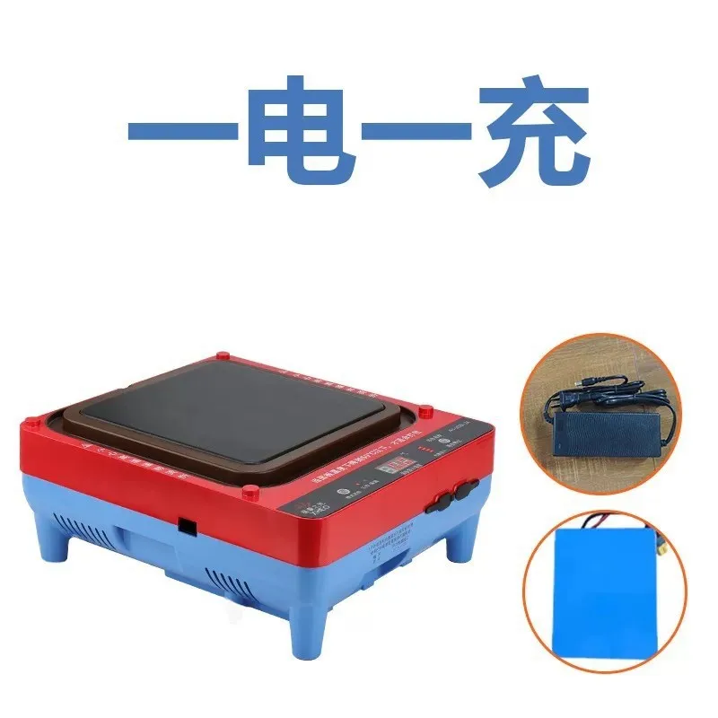 شواية كهربائية محمولة غير لاصقة بدون دخان متعددة الوظائف عبر الحدود للمنزل/حفلات النزهات الخارجية