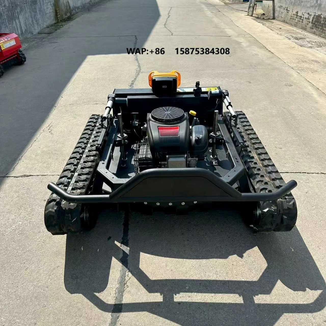 Loncin 608CC Remote Control Robotic Lawn Mower with Navigation, Multifunctional Industrial Outdoor Cutting Width 900mm