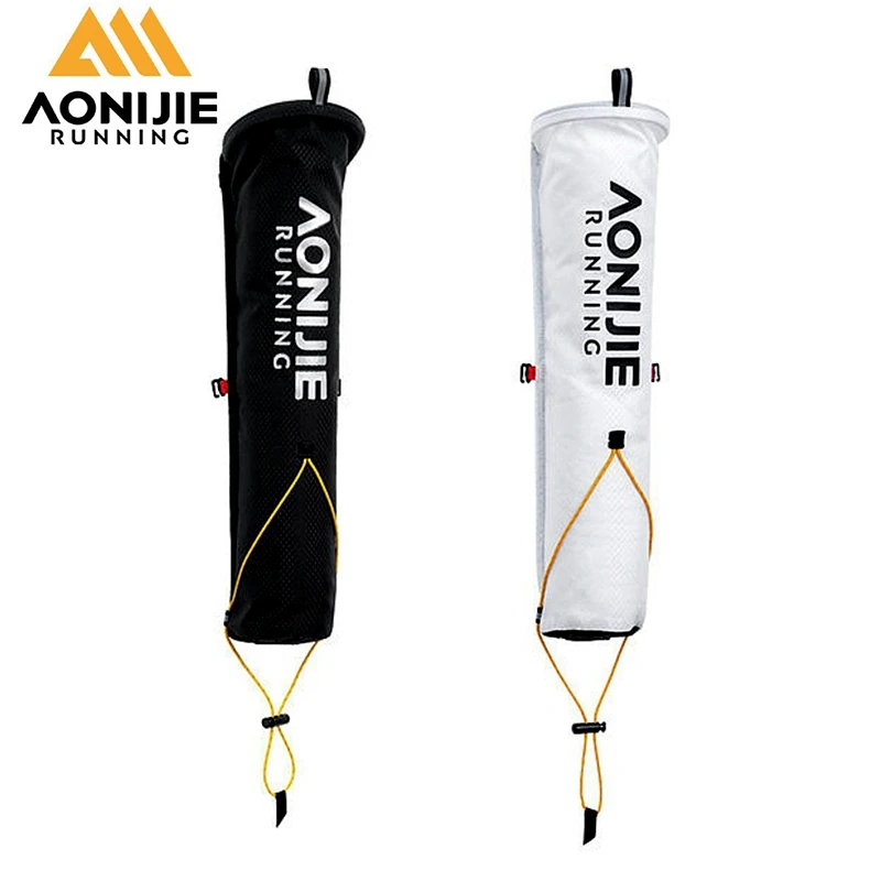 AONIJIE 야외 트레킹 폴 보관 주머니 화살통 가방 수화 가방에 매달려 하이킹 폴 보관 가방 파우치 팩 E4433