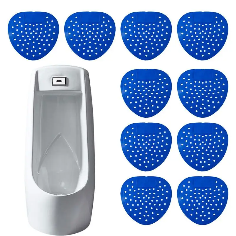 10PCS Urinal Deodorizer Pads Urinal Mat Filter Eco Friendly Natural Urinal Mat Safe Multifunctional Urinal Mat for Hotels toilet