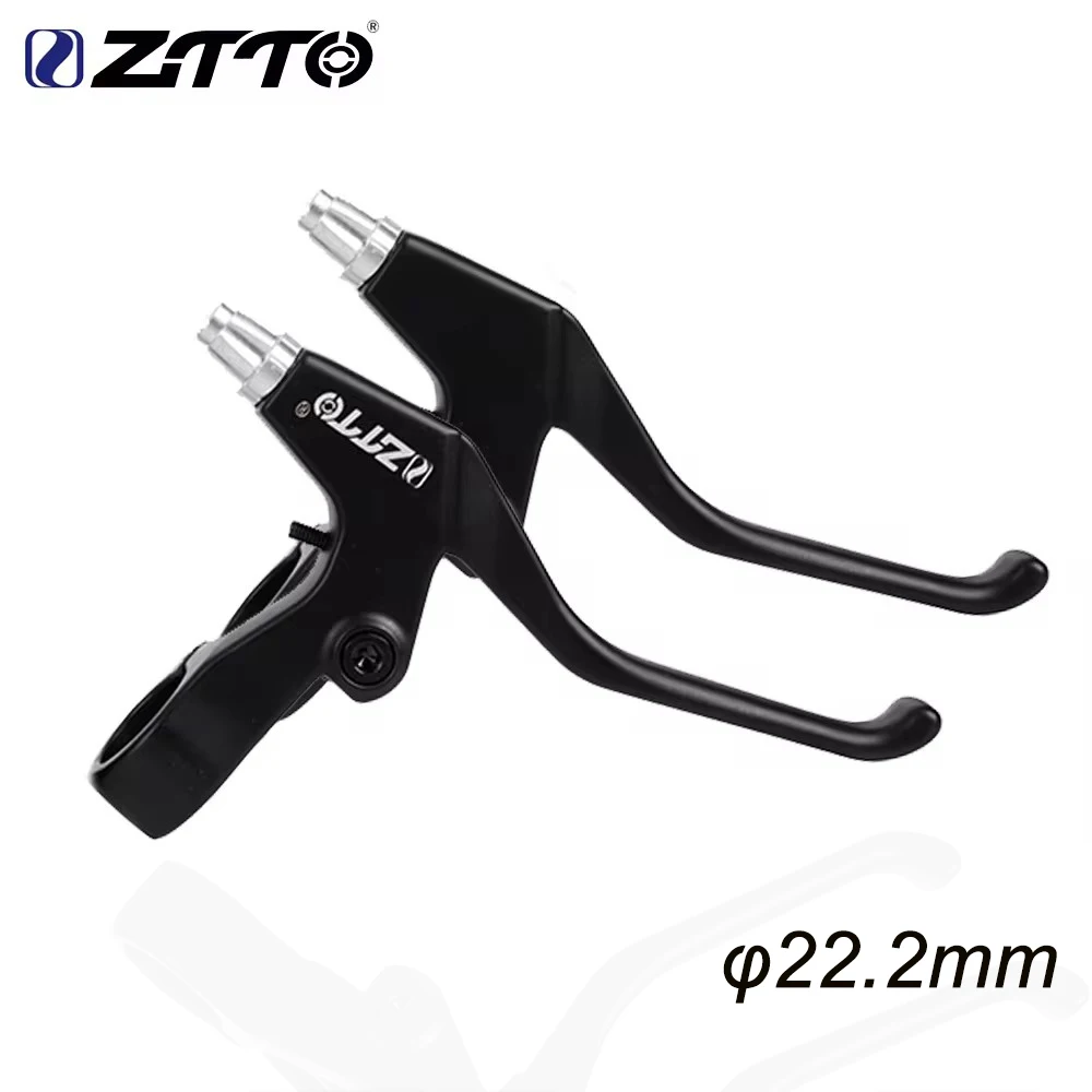 ZTTO MTB Bicycle Aluminum Alloy Brake Lever for mountain bike V Brake mountain cycling Mechanical Disc Brake 22.2mm handlebar