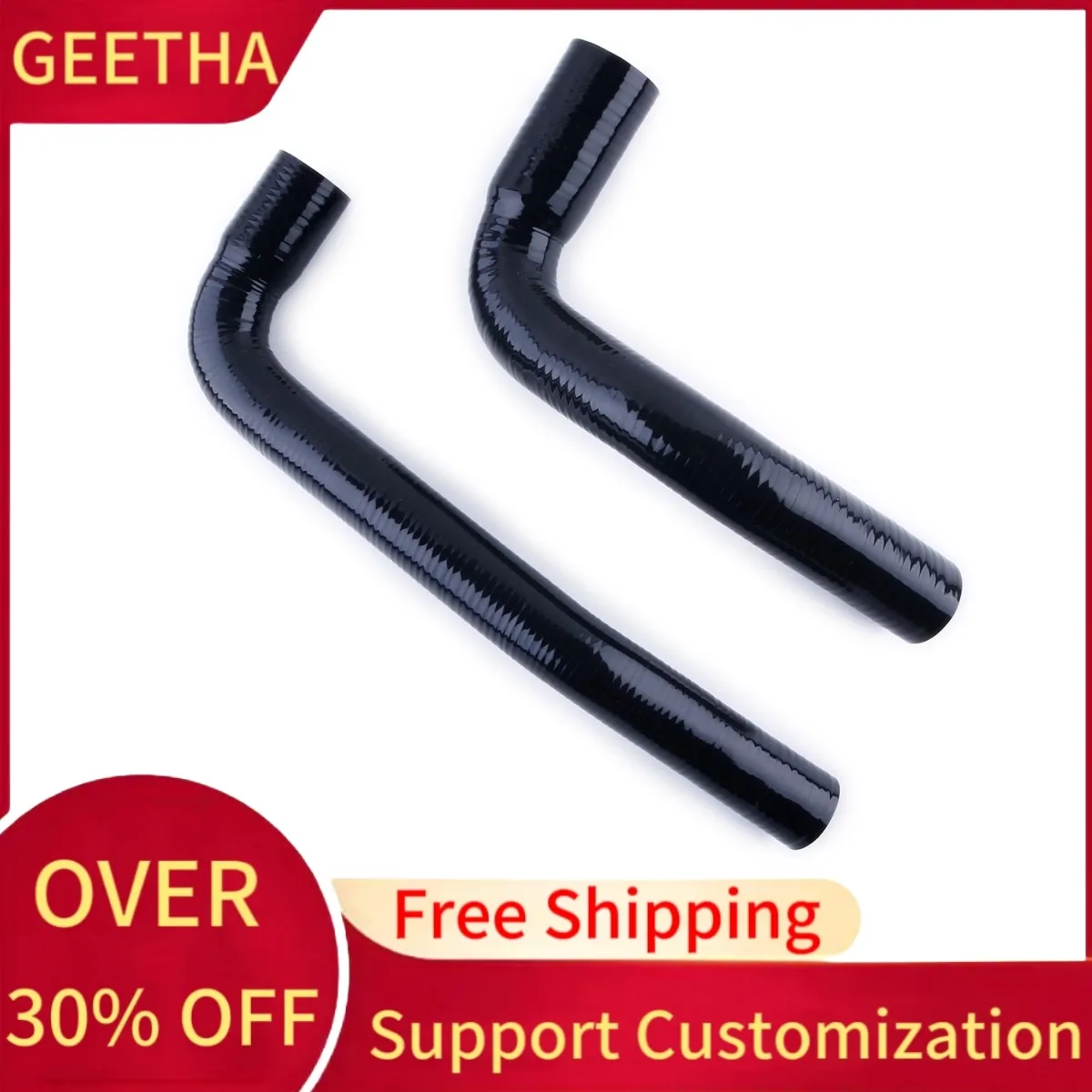 For Jeep Wrangler YJ/TJ 2.4L-4.2L 1987-2006 Silicone Radiator Hose 1988 1990 1991 1992 1994 1995 96 97 89 99 00 01 02 03 04 05